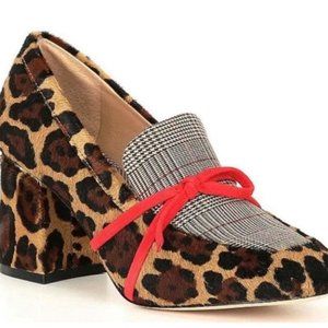 Antonio Melani -Leopard Print Block Heel -  Size 8.5